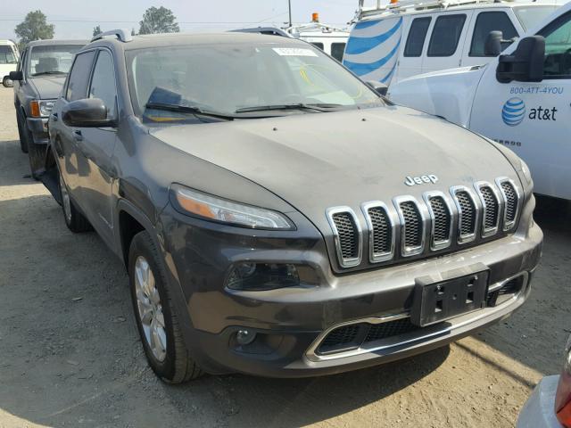 1C4PJMDS8FW639912 - 2015 JEEP CHEROKEE L GRAY photo 1