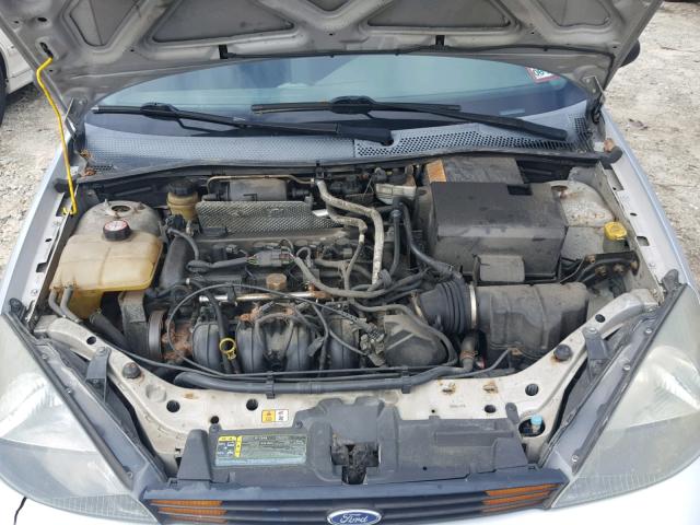 1FAFP33Z04W137241 - 2004 FORD FOCUS LX SILVER photo 7