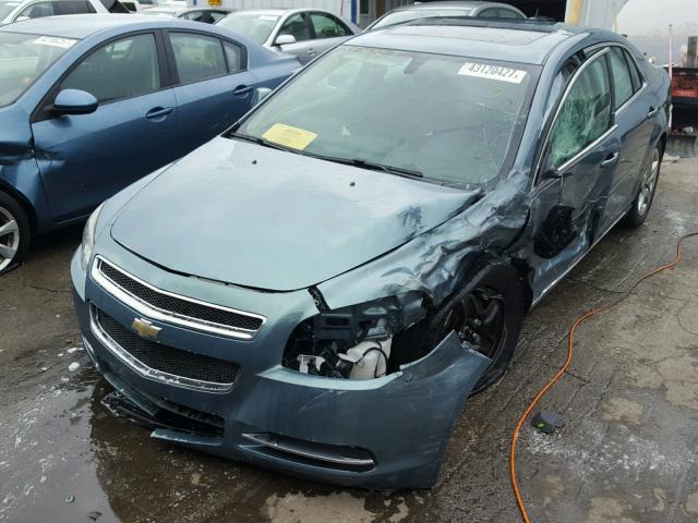 1G1ZH57B694113292 - 2009 CHEVROLET MALIBU 1LT 青色 照片 2