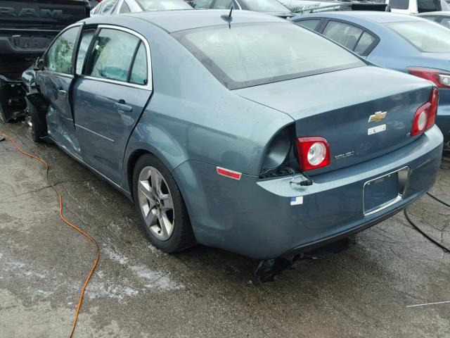1G1ZH57B694113292 - 2009 CHEVROLET MALIBU 1LT 青色 照片 3