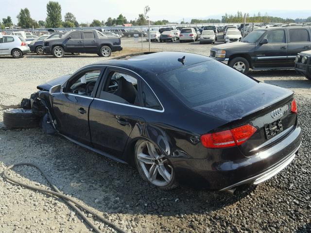 WAUBGAFL6BA017052 - 2011 AUDI S4 PREMIUM BLACK photo 3