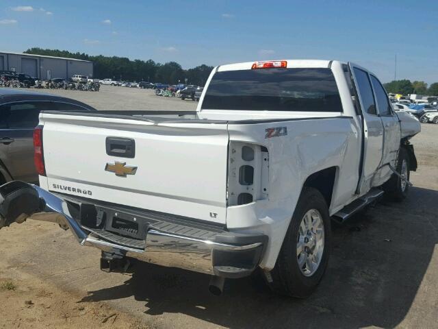 1GC1KVEG2FF584196 - 2015 CHEVROLET SILVERADO WHITE photo 4