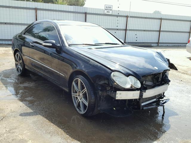 WDBTJ56H78F238634 - 2008 MERCEDES-BENZ CLK 350 BLACK photo 1