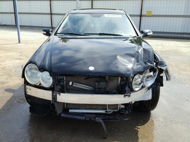 WDBTJ56H78F238634 - 2008 MERCEDES-BENZ CLK 350 BLACK photo 9