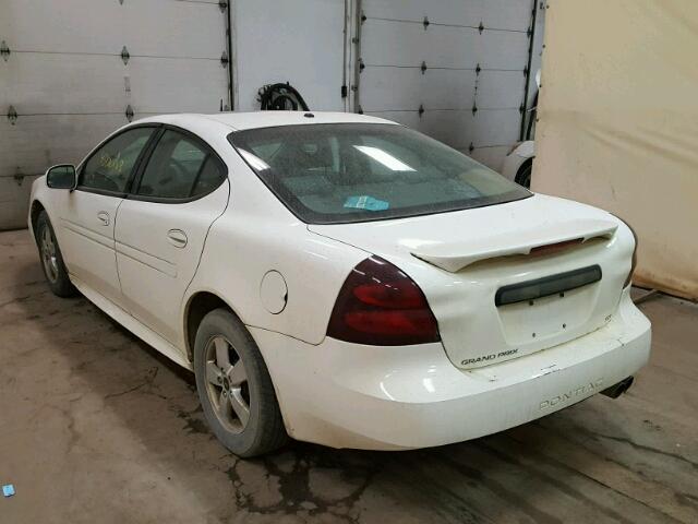 2G2WS522251353730 - 2005 PONTIAC GRAND PRIX თეთრი ფოტო 3