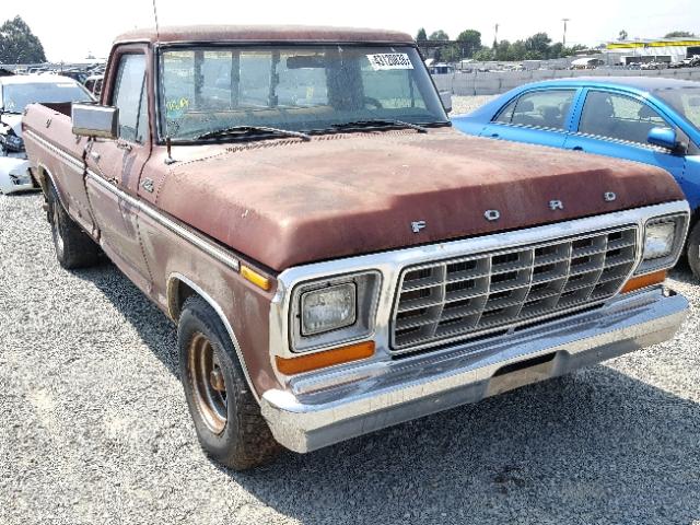 F15GRFB0984 - 1979 FORD 150 BROWN photo 1