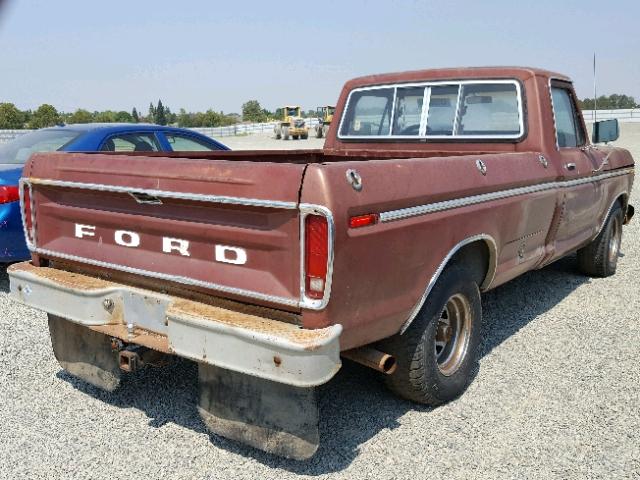 F15GRFB0984 - 1979 FORD 150 BROWN photo 4