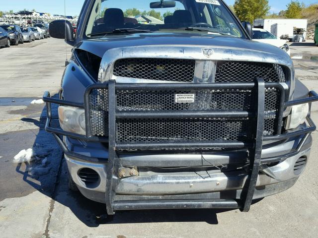 1D7HU18D05S303463 - 2005 DODGE RAM 1500 S GRAY photo 10