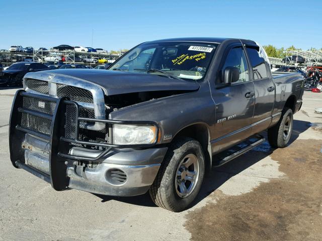 1D7HU18D05S303463 - 2005 DODGE RAM 1500 S GRAY photo 2