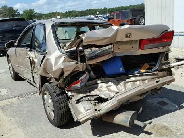 1HGCG16532A074383 - 2002 HONDA ACCORD EX GOLD photo 3