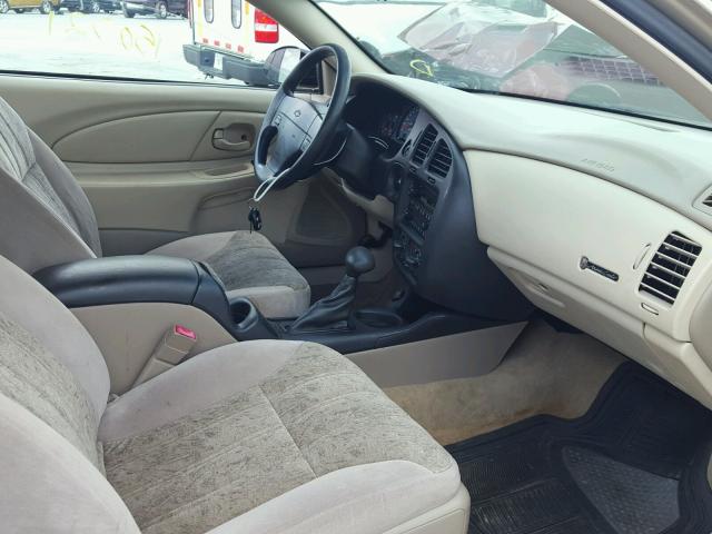 2G1WW12E849185636 - 2004 CHEVROLET MONTE CARL თაფლისფერი ფოტო 5