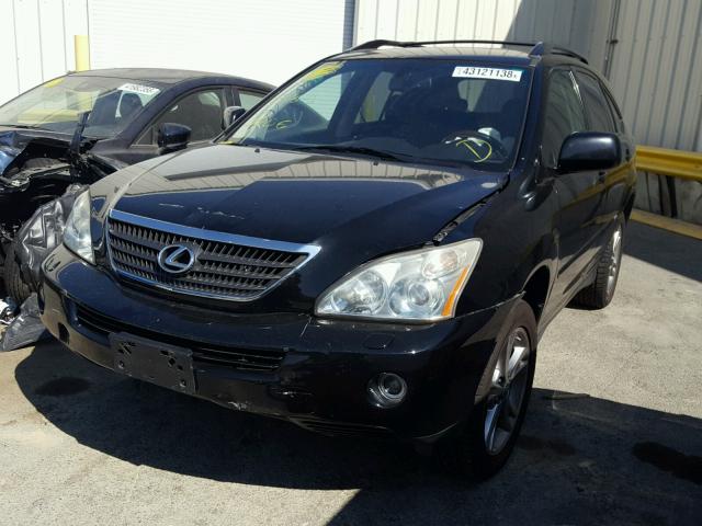 JTJGW31U172005719 - 2007 LEXUS RX 400H BLACK photo 2