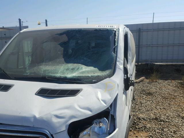 1FBZX2ZM7JKA67628 - 2018 FORD TRANSIT T- WHITE photo 9