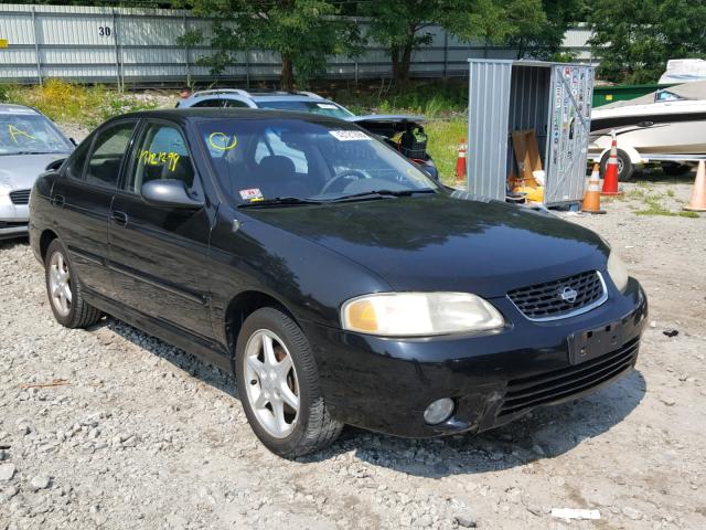 3N1BB51D71L127515 - 2001 NISSAN SENTRA SE BLACK photo 1