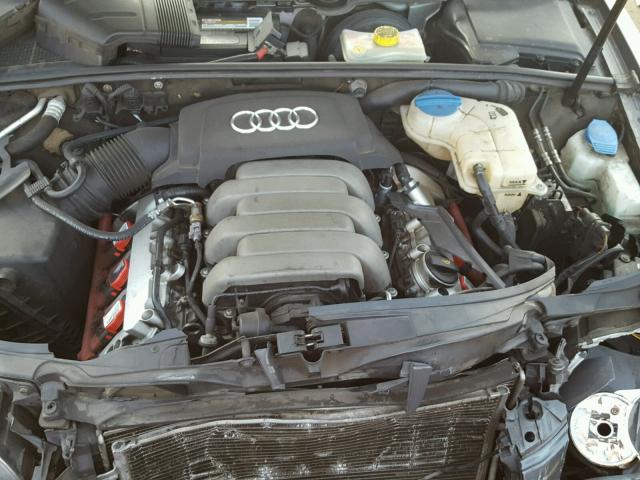 WAUSG78E86A016332 - 2006 AUDI A4 S-LINE GRAY photo 7