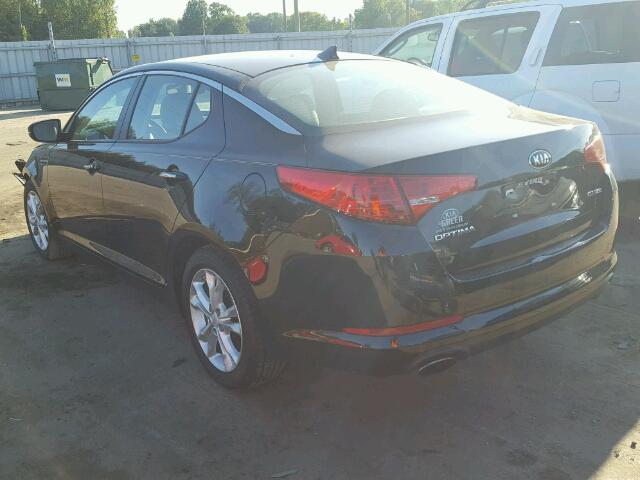5XXGN4A72DG219257 - 2013 KIA OPTIMA EX BLACK photo 3