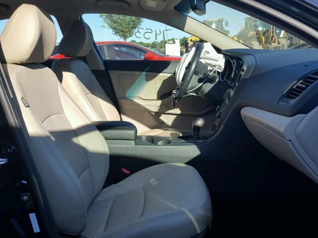 5XXGN4A72DG219257 - 2013 KIA OPTIMA EX BLACK photo 5