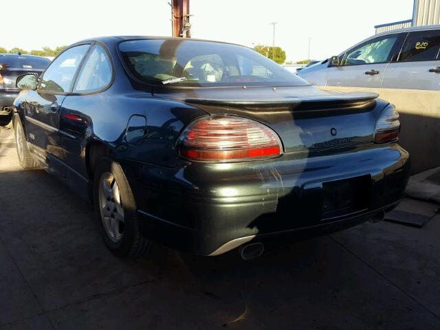 1G2WP1217WF255949 - 1998 PONTIAC GRAND PRIX GREEN photo 3