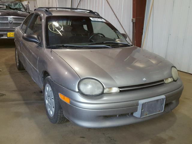 1B3ES42C6WD650162 - 1998 DODGE NEON HIGHL GRAY photo 1