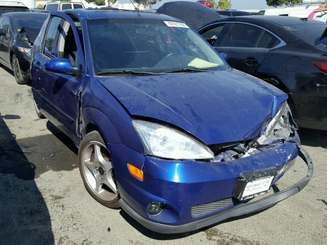 3FAHP39532R229389 - 2002 FORD FOCUS SVT BLUE photo 1