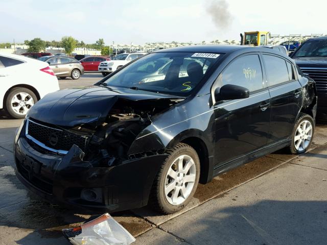 3N1AB6AP7AL727365 - 2010 NISSAN SENTRA 2.0 BLACK photo 2