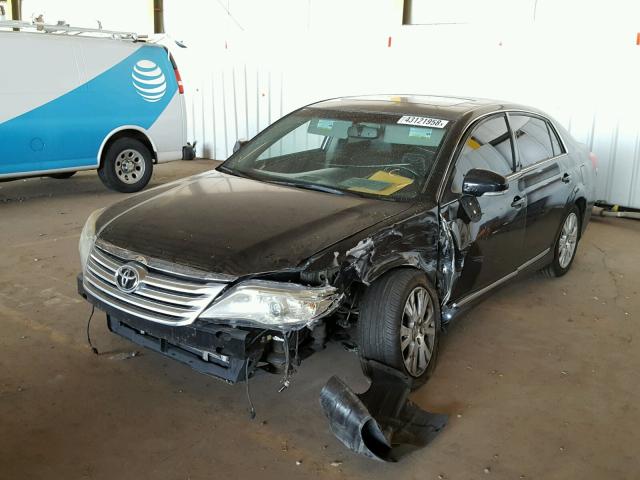 4T1BK3DB2CU452783 - 2012 TOYOTA AVALON BAS Schwarz Foto 2