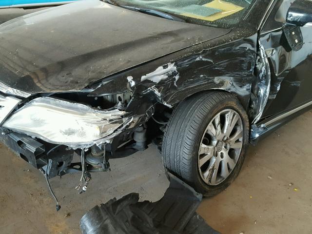 4T1BK3DB2CU452783 - 2012 TOYOTA AVALON BAS Schwarz Foto 9