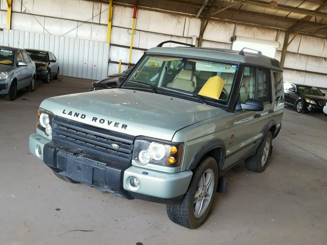 SALTW16483A810124 - 2003 LAND ROVER DISCOVERY GREEN photo 2