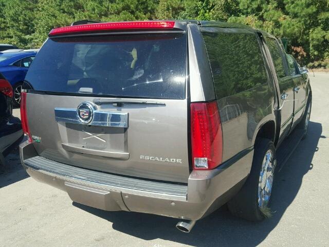 1GYS4JEF3BR307316 - 2011 CADILLAC ESCALADE BROWN photo 4