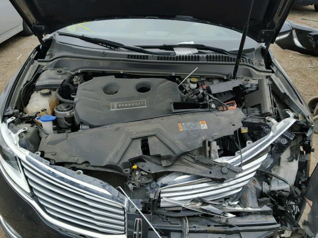 3LN6L2J98DR820483 - 2013 LINCOLN MKZ Մոխրագույն լուսանկար 7