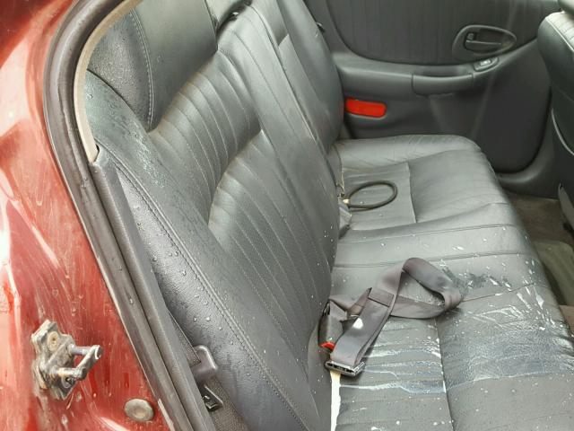 1G2WP52K62F234472 - 2002 PONTIAC GRAND PRIX RED photo 5