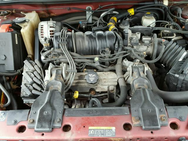 1G2WP52K62F234472 - 2002 PONTIAC GRAND PRIX RED photo 7