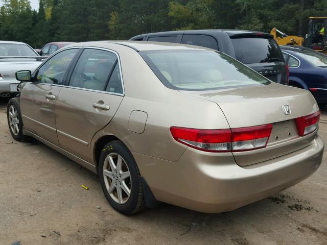 1HGCM66593A090000 - 2003 HONDA ACCORD TAN photo 3