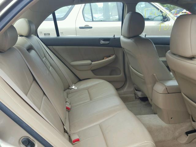 1HGCM66593A090000 - 2003 HONDA ACCORD TAN photo 6