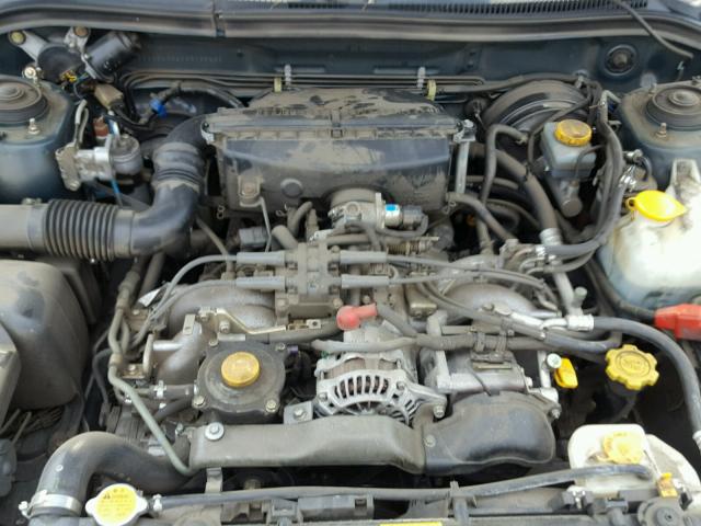 JF1SF65561H719969 - 2001 SUBARU FORESTER S Yaşıl foto 7