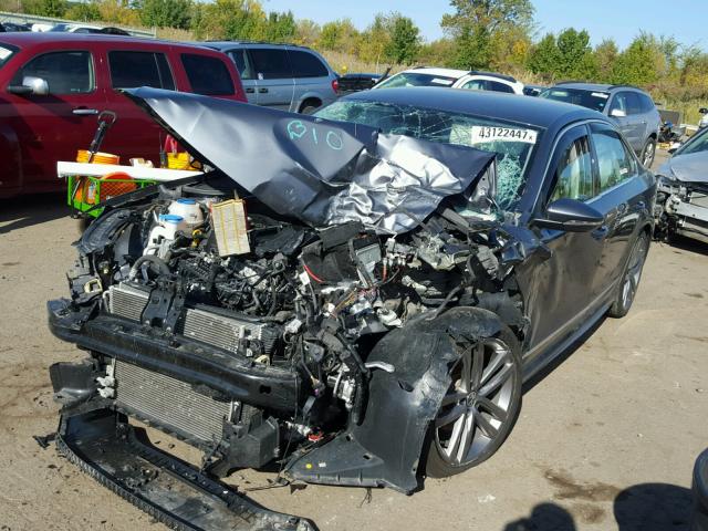 1VWAT7A37GC033239 - 2016 VOLKSWAGEN PASSAT S Մոխրագույն լուսանկար 2