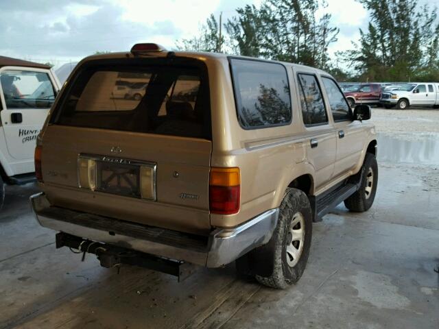 JT3VN29V2S0065649 - 1995 TOYOTA 4RUNNER TAN photo 4