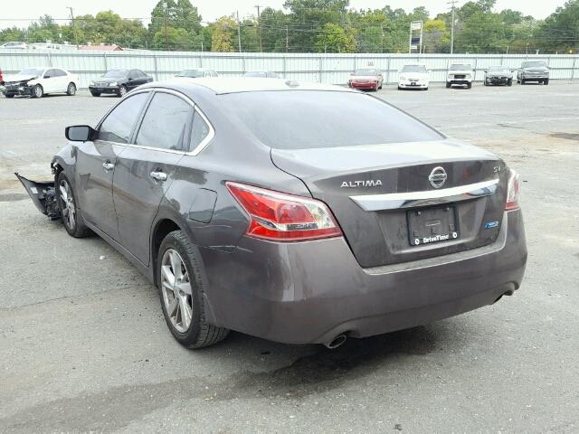 1N4AL3AP2DN425257 - 2013 NISSAN ALTIMA 2.5 BROWN photo 3