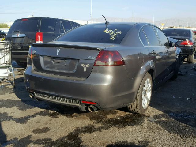 6G2ER57799L196888 - 2009 PONTIAC G8 BLACK photo 4