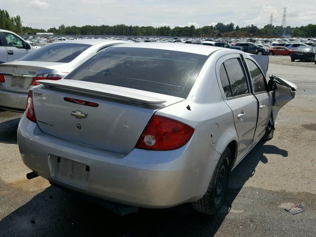 1G1AT58HX97154313 - 2009 CHEVROLET COBALT LT SILVER photo 4