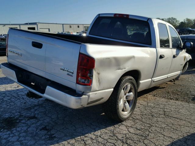 1D7HU18D84S532861 - 2004 DODGE RAM 1500 S SILVER photo 4