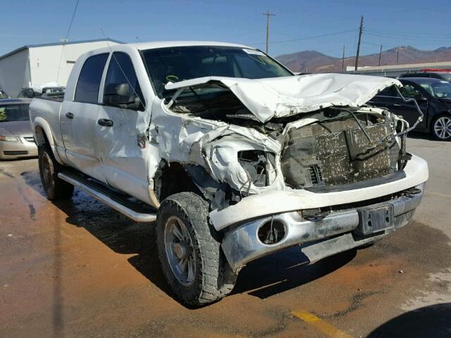 3D7KS29AX8G156781 - 2008 DODGE RAM 2500 WHITE photo 1