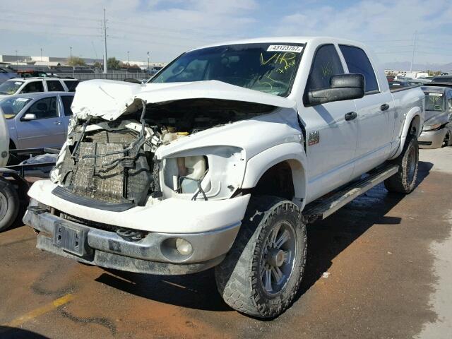 3D7KS29AX8G156781 - 2008 DODGE RAM 2500 WHITE photo 2