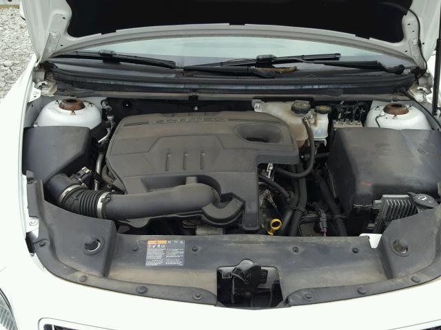 1G1ZC5E00CF204540 - 2012 CHEVROLET MALIBU 1LT WHITE photo 7