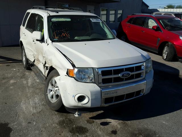 1FMCU49369KB30500 - 2009 FORD ESCAPE HYB WHITE photo 1