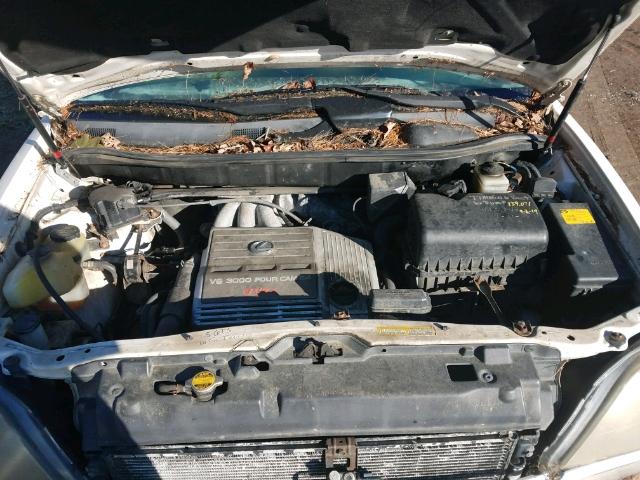 JT6HF10U1Y0140457 - 2000 LEXUS RX 300 WHITE photo 7