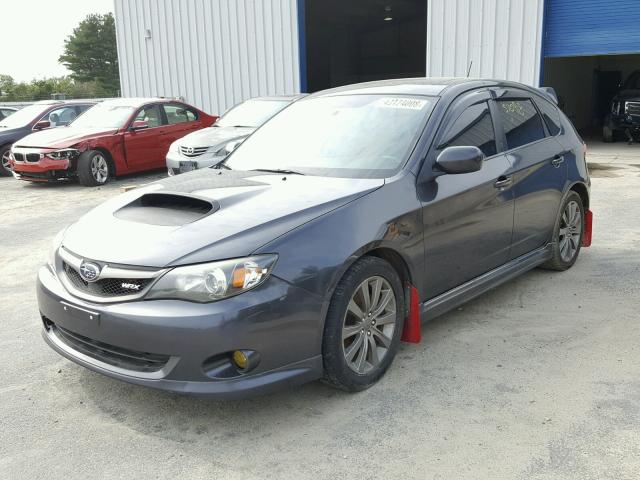 JF1GH7G64AG818565 - 2010 SUBARU IMPREZA WR CHARCOAL photo 2