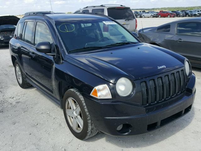 1J8FT47W88D758443 - 2008 JEEP COMPASS SP BLACK photo 1