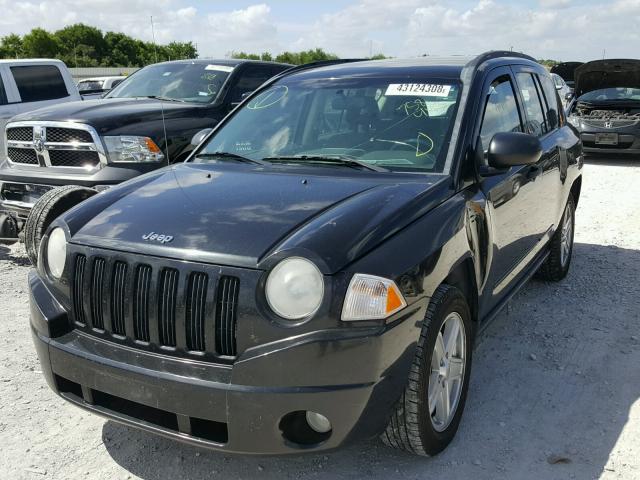 1J8FT47W88D758443 - 2008 JEEP COMPASS SP BLACK photo 2