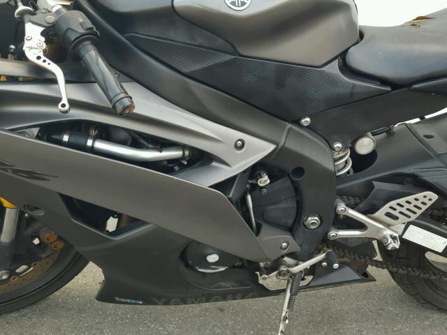 JYARJ16Y79A003116 - 2009 YAMAHA YZFR6 C GRAY photo 7